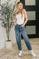 Judy Blue High Waist Soft Barrel Stitch Thru Pocket Jeans