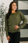 Dinner Plans Dolman Long Sleeve Top