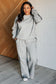 Don't Get Stuck Stripe Detail Sweatshirt