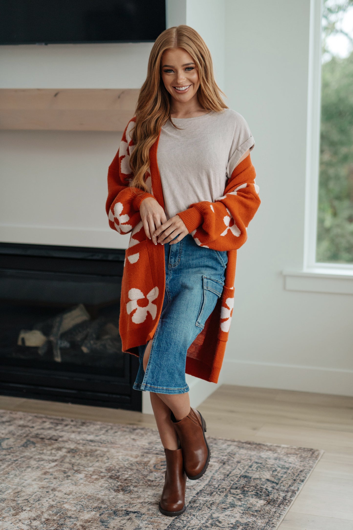 Judy Blue Cargo Denim Skirt