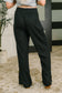 Essential Feeling Straight Leg Lounge Pants in Light in Black