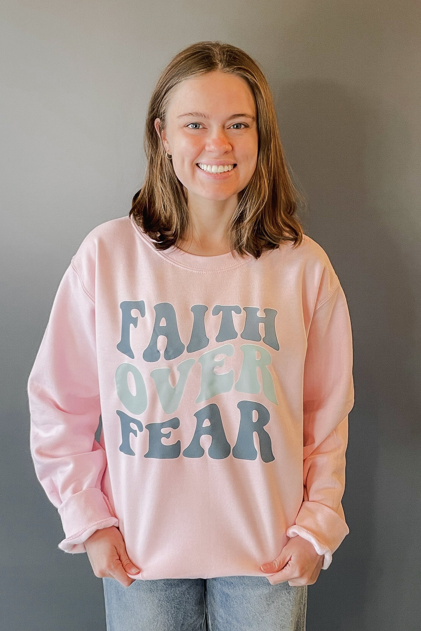 Faith Over Fear Graphic Sweatshirt