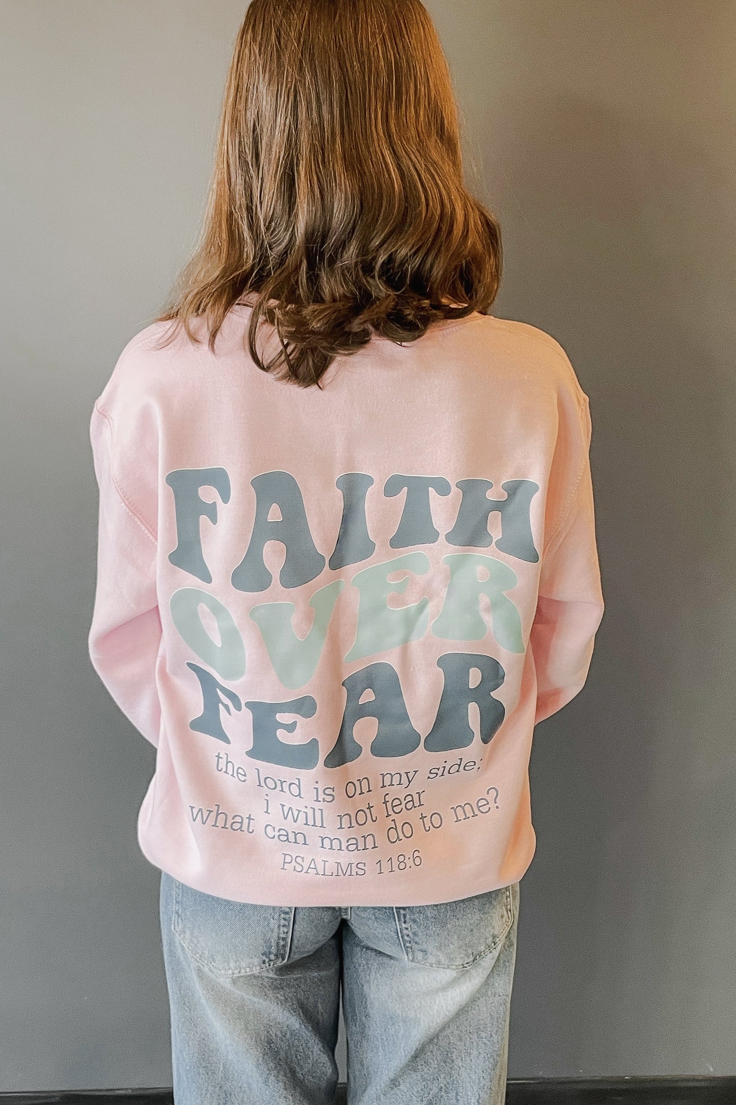 Faith Over Fear Graphic Sweatshirt