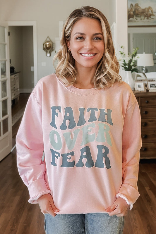 Faith Over Fear Graphic Sweatshirt