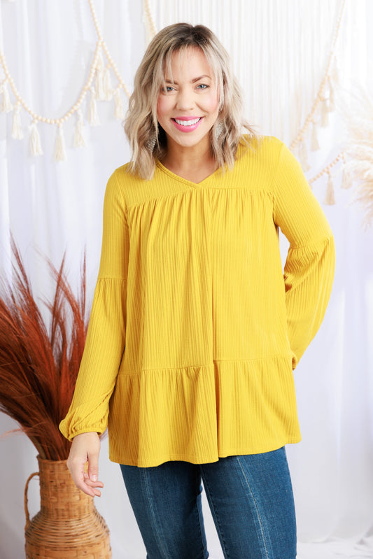 Feel The Warmth Long Sleeve Top