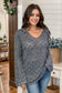 Femme Fatale - Grey Knit Sweater