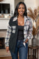 Fireside Memories - Color Block Plaid Shacket