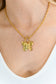Flutter & Shine Butterfly Pendant Necklace in Gold