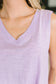 Getting Good V-Neck Tank in Lilac