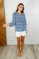I Gave You My Heart Floral Babydoll Blouse