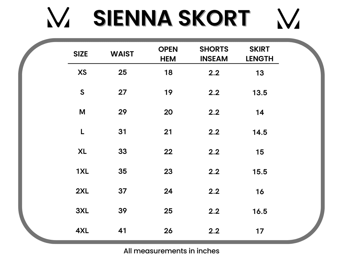 Sienna Skort - Grey