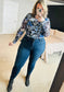 Floral Print Mesh Top - 3 Colors