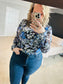 Floral Print Mesh Top - 3 Colors