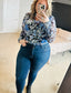 Floral Print Mesh Top - 3 Colors