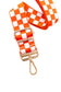 Lizzie Checkered Adjustable Bag Strap - 9 Colors