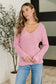 I'm All Yours V-Neck Sweater