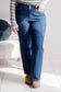 Twilight Judy Blue High Rise Wide Leg Jeans