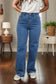 Judy Blue High Rise Vintage Wide Leg Jeans