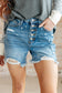 Judy Blue High Rise Rigid Magic Button Fly Cutoff Shorts