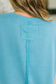 Leave It to Me Waffle Knit Relaxed Tee in Teal