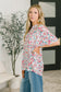 Left Em' Speechless Dolman Sleeve Blouse