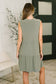 Lizzy Tiered Tank Dress in Pistachio