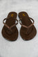 Sassy Sandals in Brown