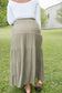 All Around Skirt in Olive