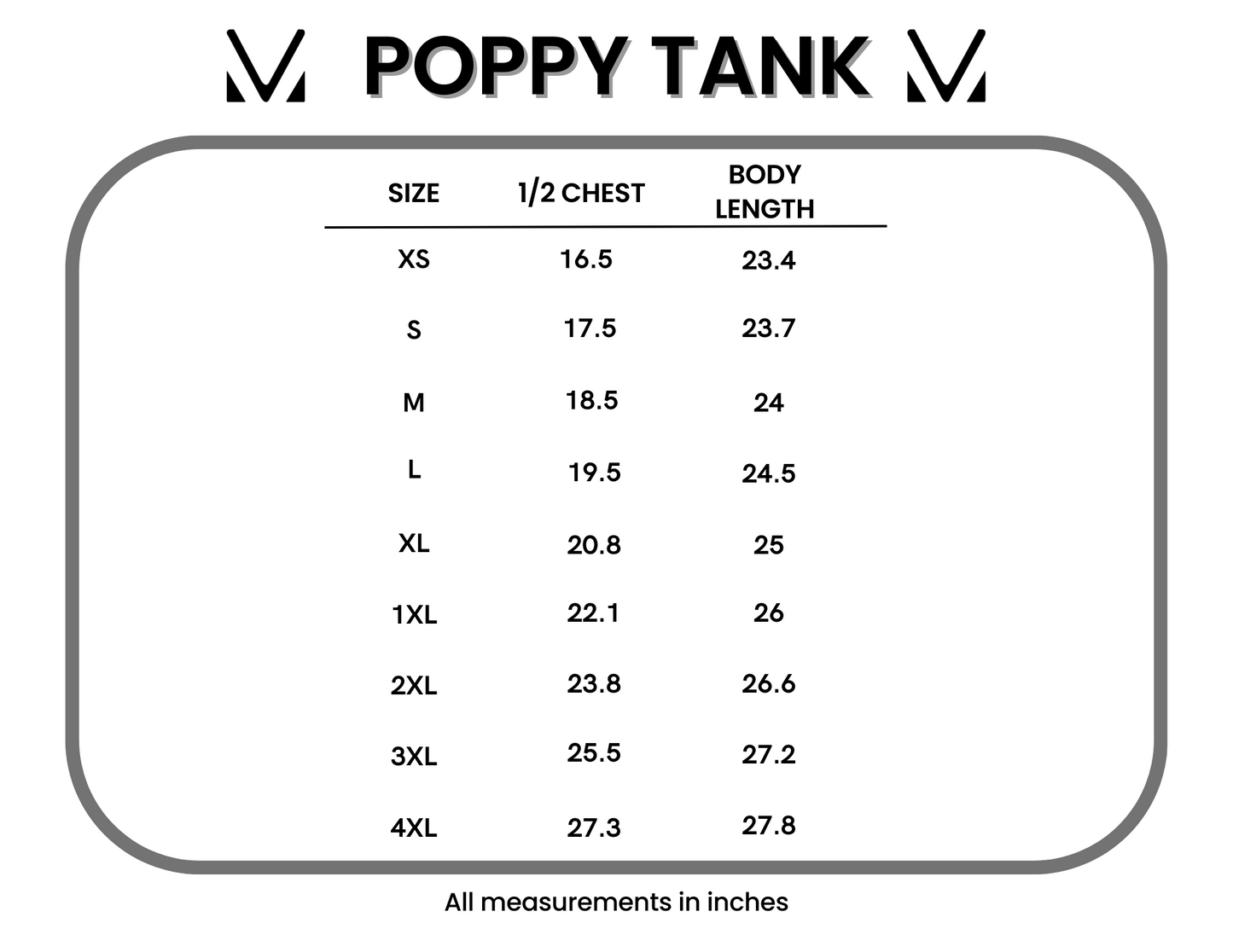 Poppy Tank - Stars and Stripes
