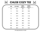 Chloe Cozy Tee - Grey