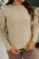Make it Easy Textured Sweatshirt