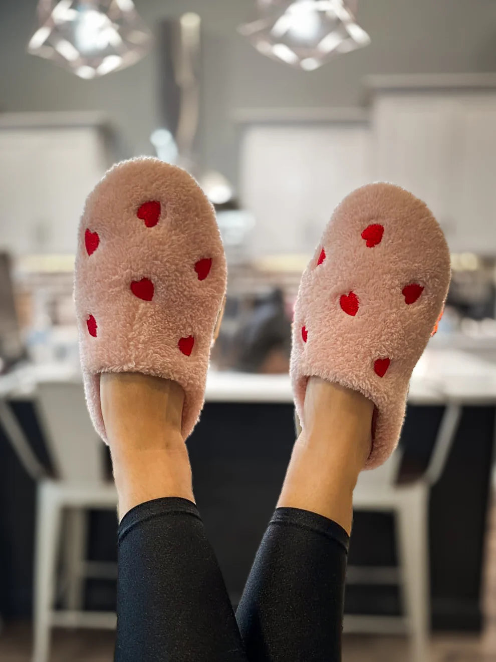 Heart Slippers