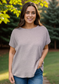 Mocha Lush - Short Sleeve Top