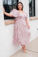 My Little Songbird Flutter Sleeve Dress
