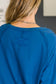 Nice to Each Other Raglan Sleeve Top in Classic Blue