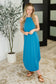 Oceana Drift Scooped Hem Dress