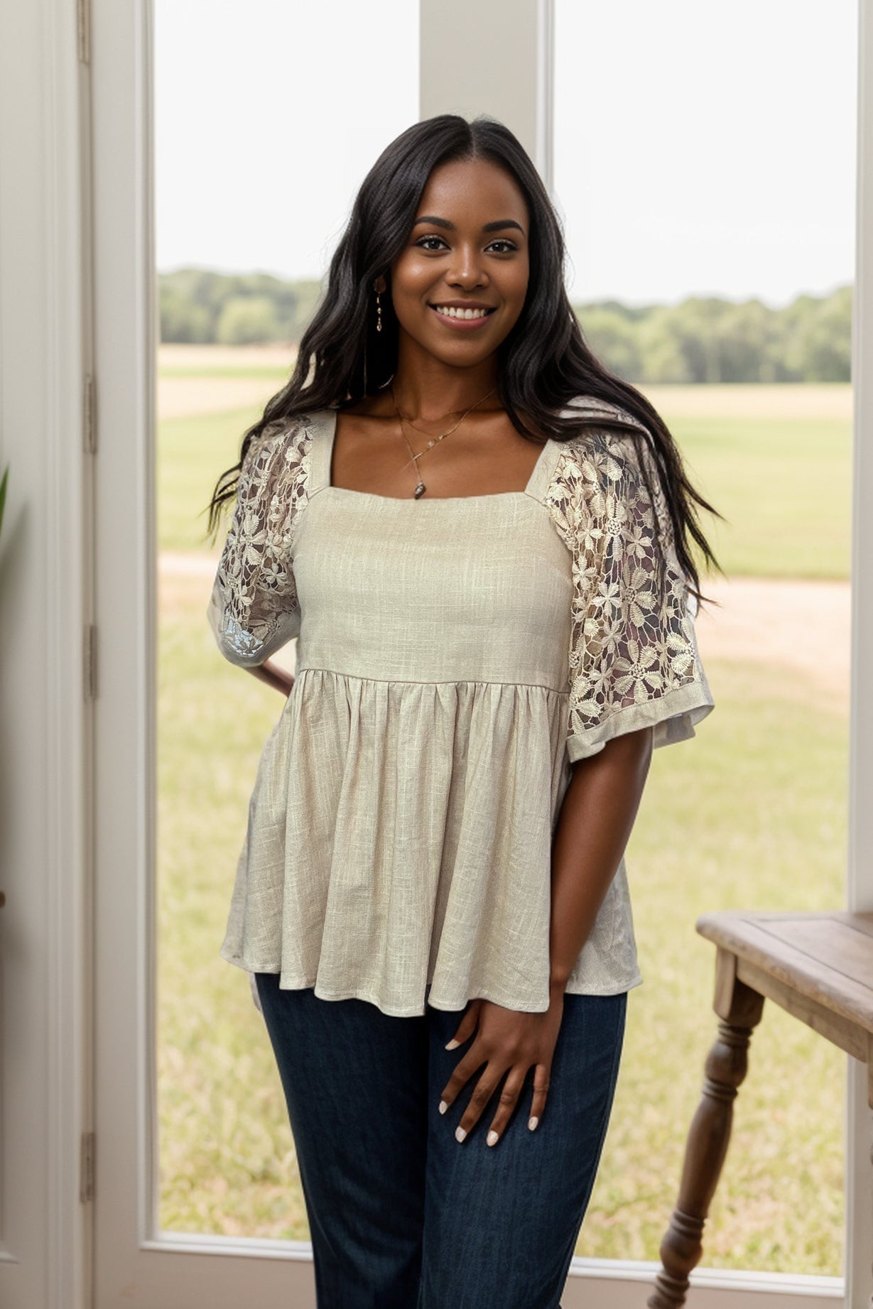 Oh Honey - Peplum Blouse