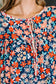 Petal to the Metal Flutter Sleeve Dress in Navy/Coral