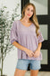 Pleasantly Perfect Bubble Sleeve Peasant Blouse