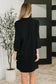 Portfolio Quarter Sleeve Dress in Black