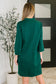 Portfolio Quarter Sleeve Dress in Hunter Green