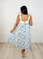 Prepare the Yacht Square Neck Dress