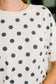 Pretty in Polka Oversized Drop Shoulder Tee