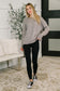 Rush of Joy Textured Long Sleeve Top