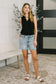 Judy Blue High Waist Trouser Denim Shorts