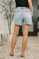 Judy Blue High Waist Trouser Denim Shorts