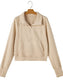 Half Zip Thumbhole Sleeve Sweatshirt - 8 Colors