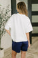 Sense of Clarity Boxy Top in Off White