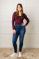 Judy Blue Mid Rise Thermal Vintage Skinny Jeans