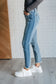 Judy Blue High Rise Side Panel Detail Slim Jeans